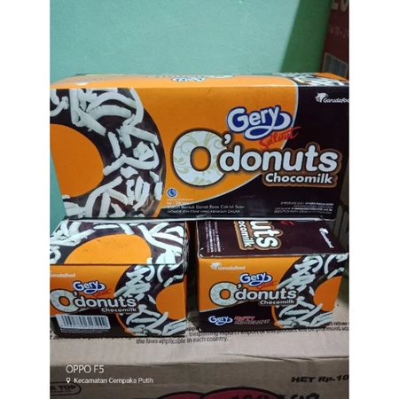 

Jajanan Snack Gery O'donuts bag 24x8 gram