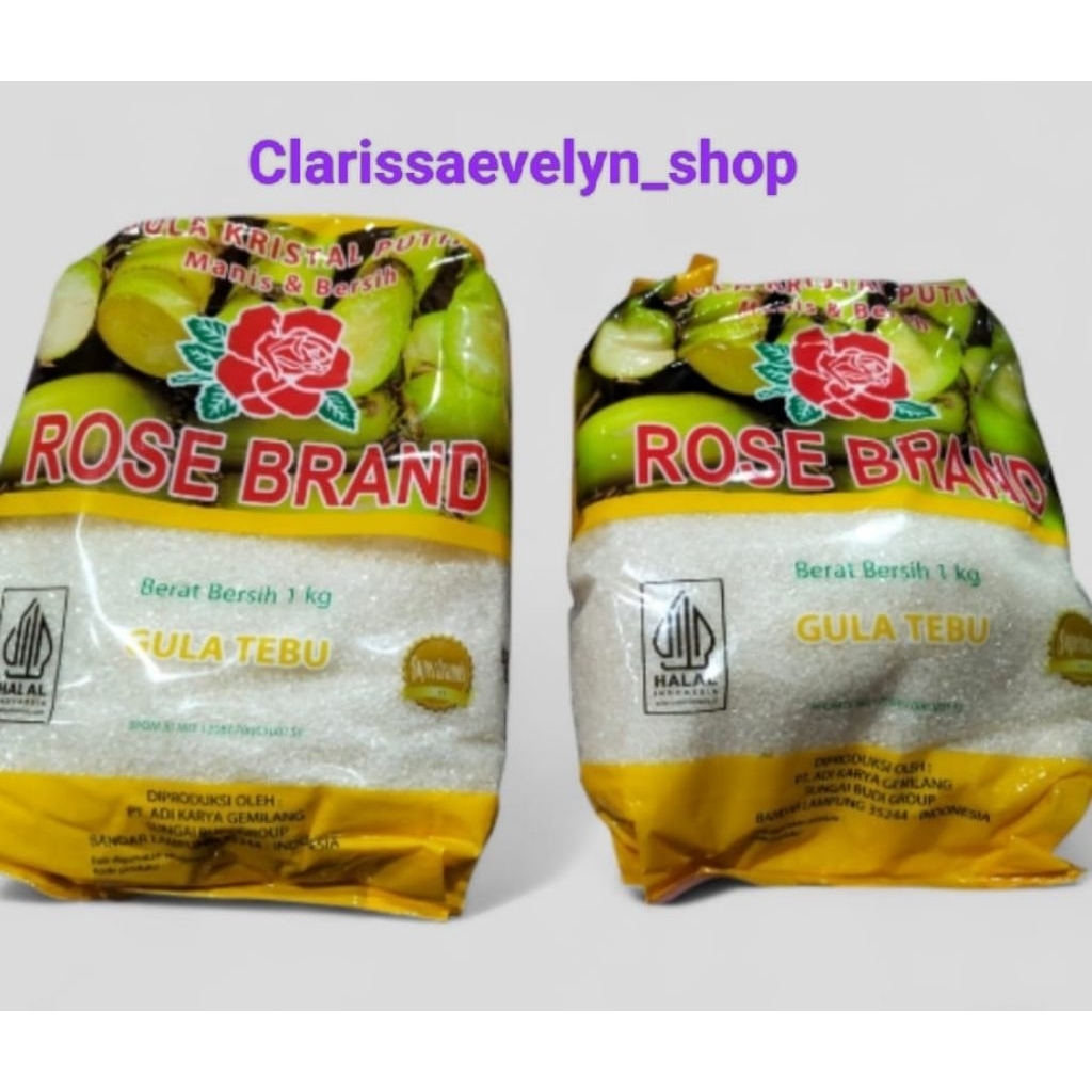 

Gula Pasir Rose Brand 1 kg (Kuning)