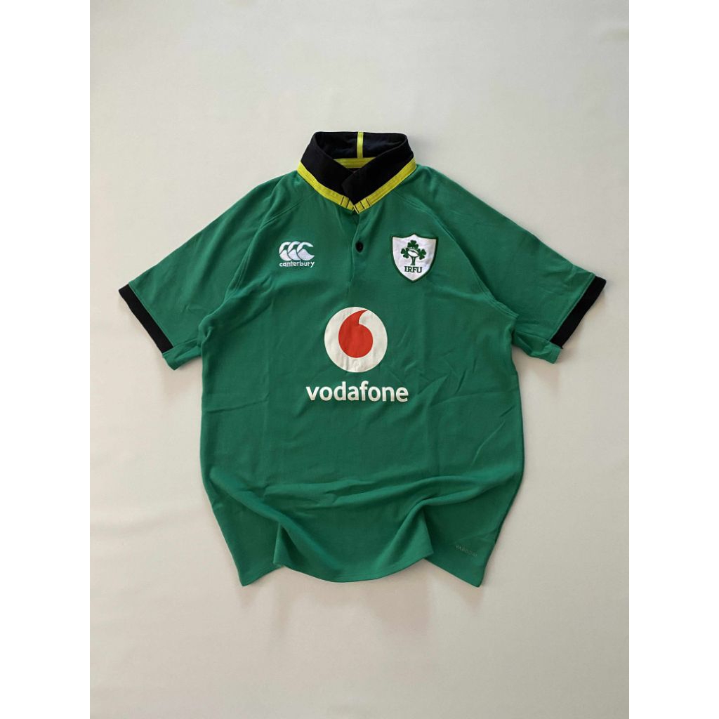 KAOS TSHIRT POLO RUGBY CANTERBURY IRELAND IRFU