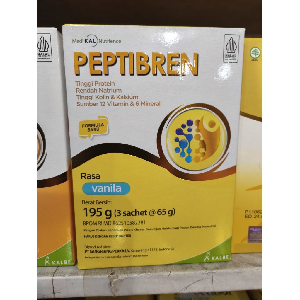 

susu peptibren vanila 195gr
