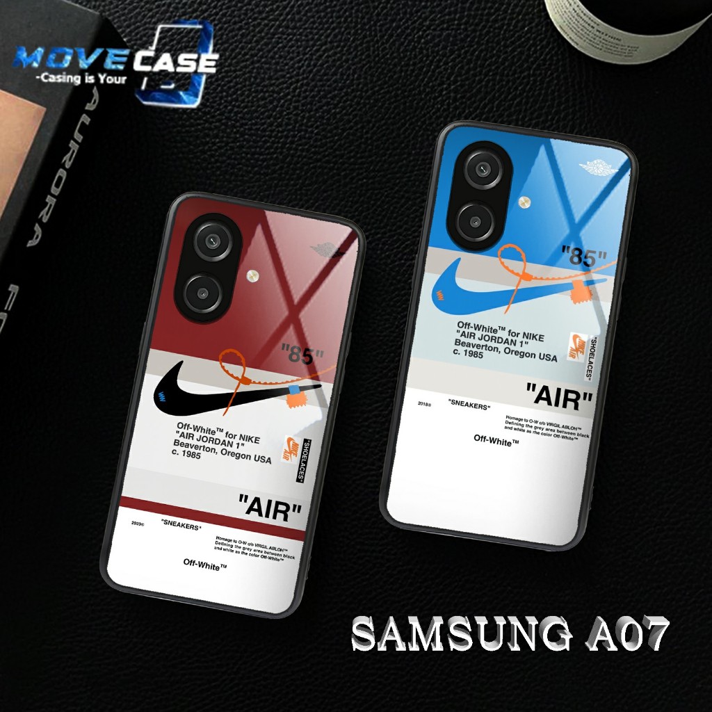 MV399 Softcase Samsung A07 Terbaru 2025 | Case Glass Kaca Samsung A07 - Case Pelindung Handphone COD
