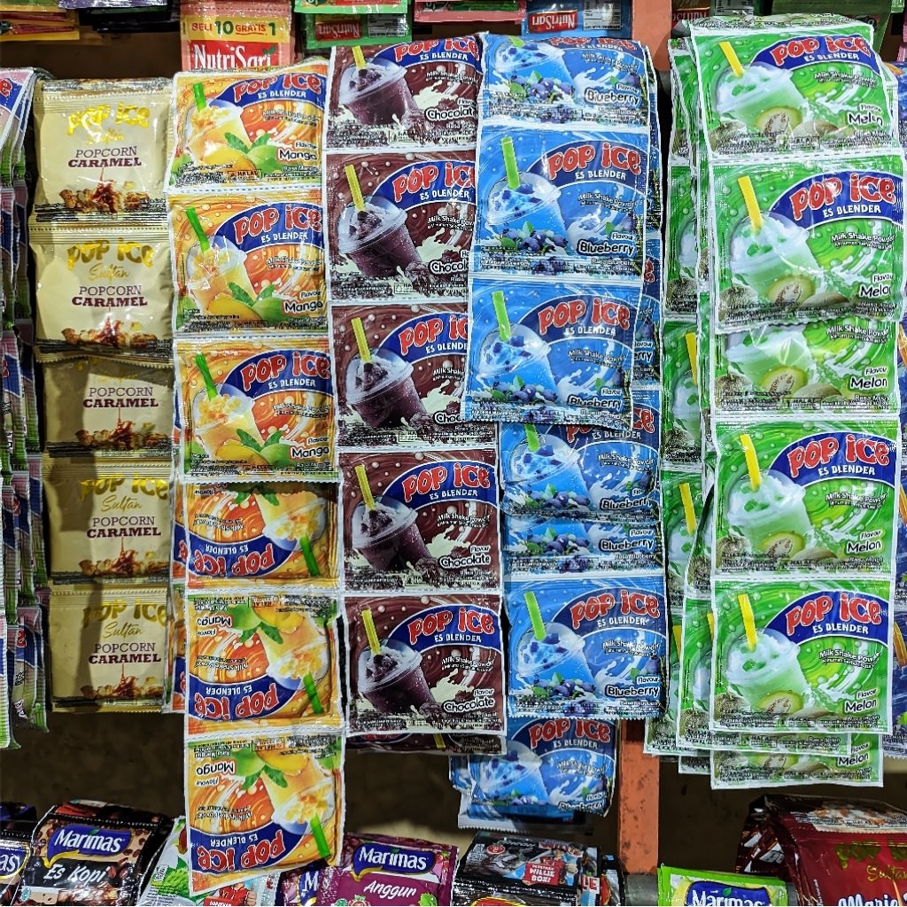 

POP ICE Es Blender Sachet | Minuman Serbuk Aneka Rasa | 1Rg (10Pcs)