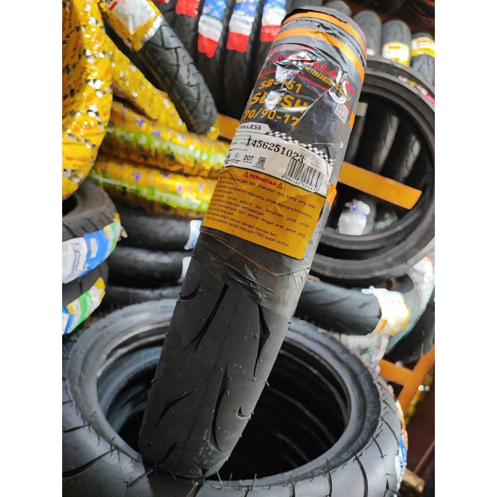 [READY COD] BAN SWALLOW 70/90-17 SLASH TUBELESS Ban Motor REVO, SUPRA, JUPITER, SUPER CUB C 125, REV