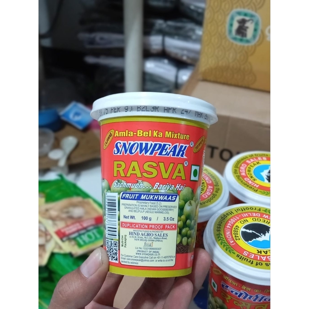 

Rasva (Pelengkap Campuran Sirih)