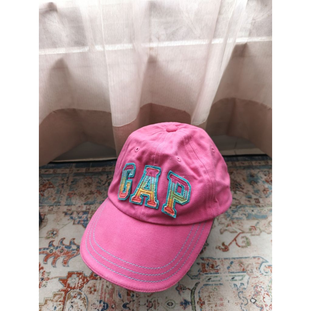 Topi anak GAP pink
