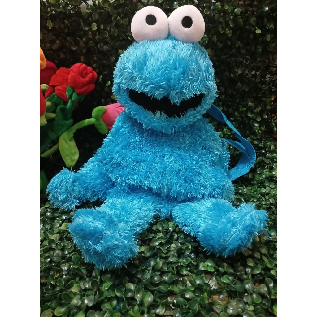 Tas Ransel Cookie Monster Sesame Street
