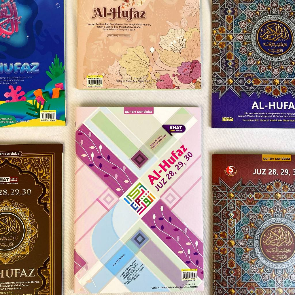 Al Qur'an Hafalan Al Hufaz Mushaf Quran 3 Juz Terakhir (28,29,30) KHAT BESAR Cordoba Ori Juz Amma Al