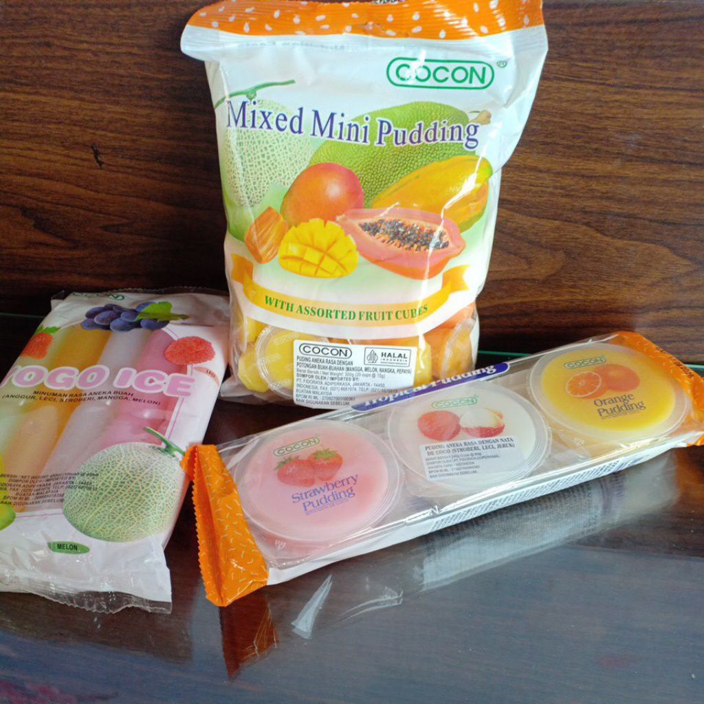 

Cocon pudding & yogo ice