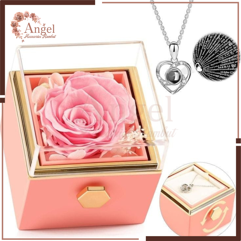 

ANGEL - TERMURAH HADIAH BOX ROSE & BOX ROSE PUTAR | ETERNAL ROSE GIFT BOX | Kotak Tempat Perhiasan