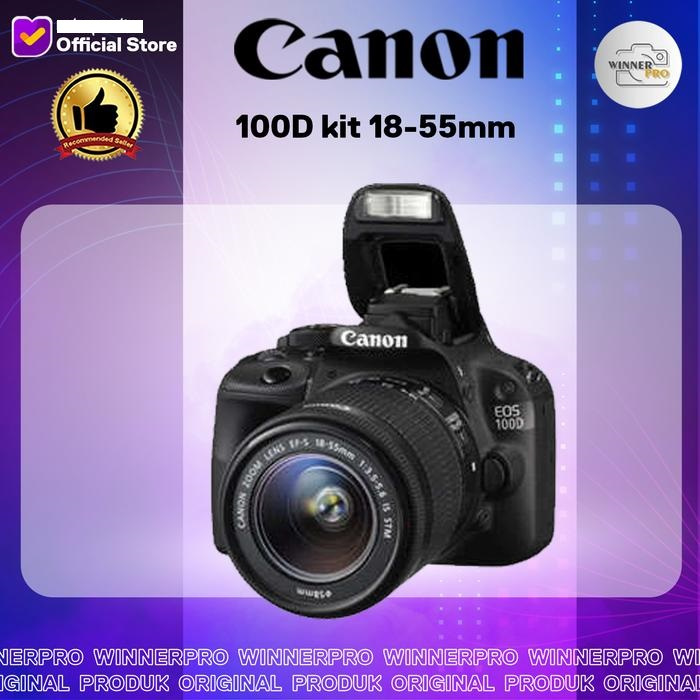 KAMERA CANON 100D kit 18-55mm / CANON EOS 100D / EOS 100D / 100D