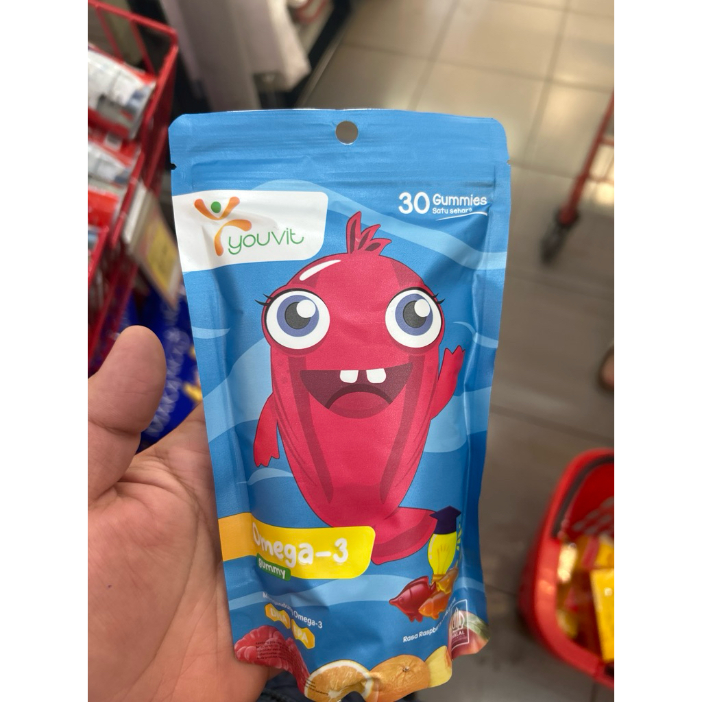YouVit omega3 gummy isi 30