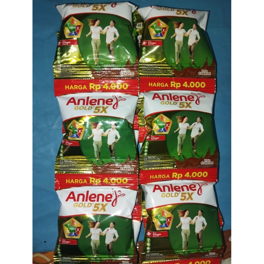 

Anlene Gold 5X cokelat