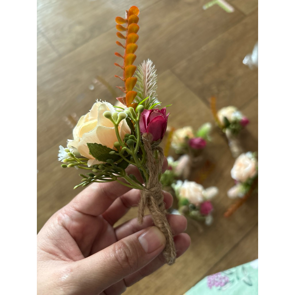 Bunga Jas / Bros Jas / Bros nikahan groom mates bridesmates