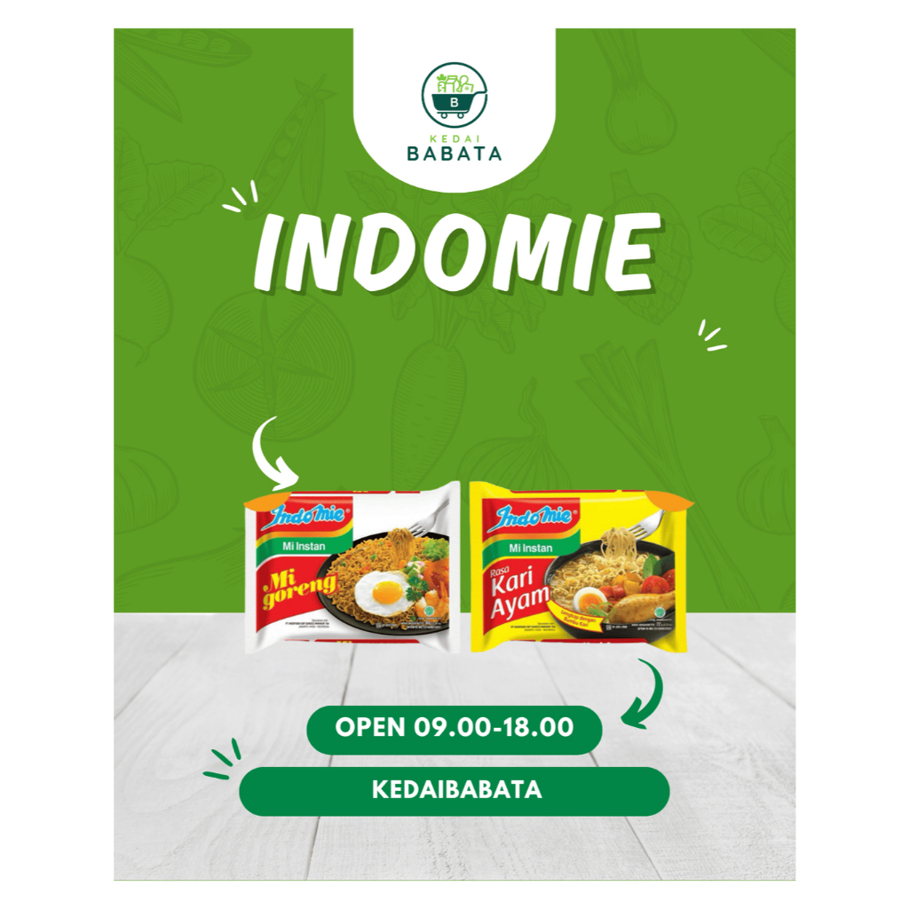 

Indomie Goreng Kari Ayam Indofood Mie Instan Kedai Babata Padang