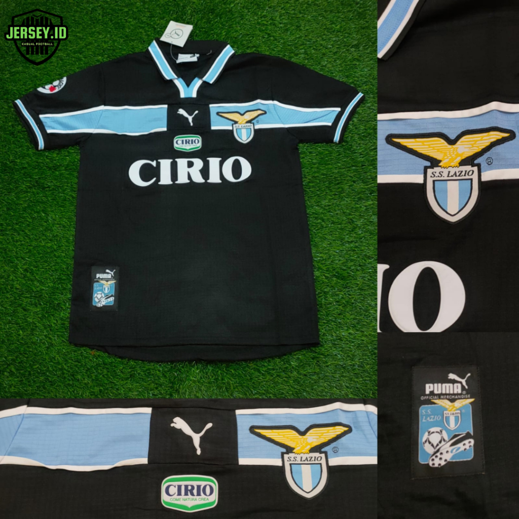 Jersey Retri Vintage LAZIO AWAY CIRIO SCUDETTO 98/99