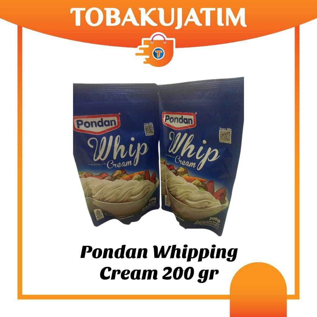 

Pondan Whip Cream Bubuk 200gr