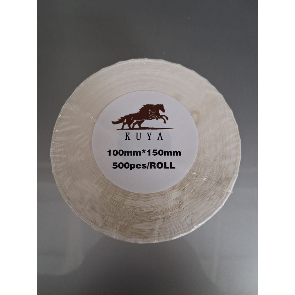 

KERTAS THERMAL 100x150x500 merk KUYA (ROLL)