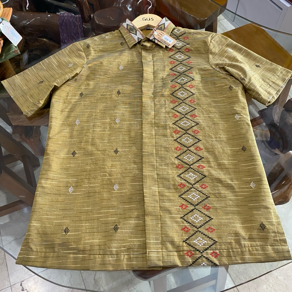 KEMEJA TENUN SADUM & TUMTUMAN - Galeri ulos sianipar