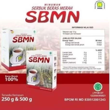 

SBMN/ serbuk beras merah