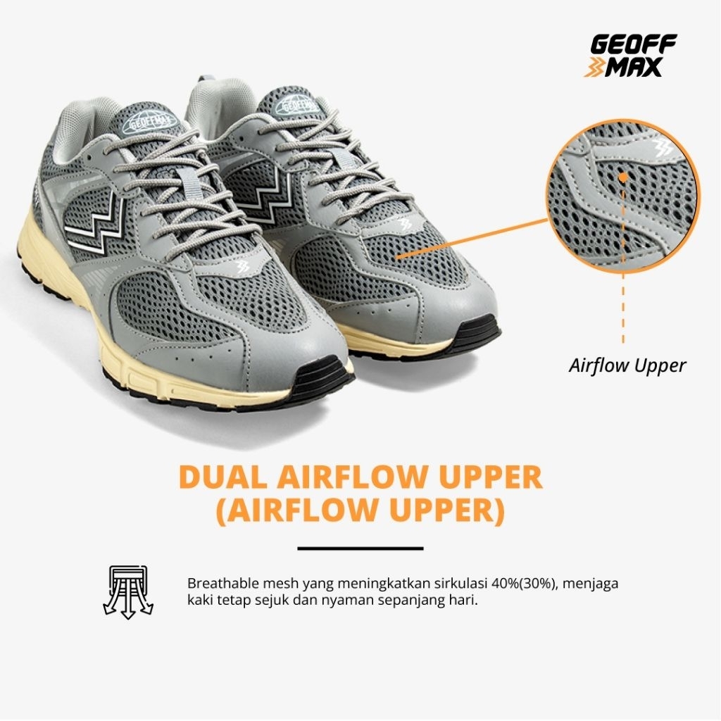 Geoff max Robin series - sepatu casual sporty yang nyaman digunakan aktivitas sehari-hari