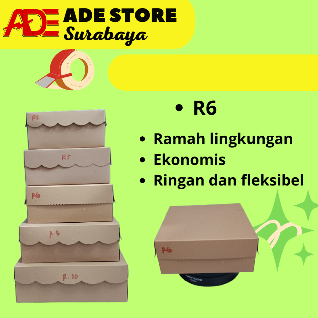 Dus KRAFT R6 (per10 lembar)