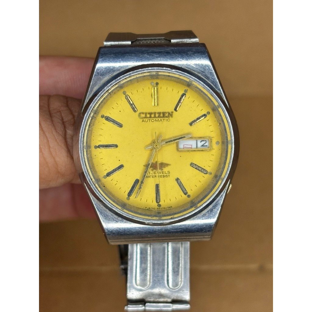 JAM TANGAN CTZN YELLOW