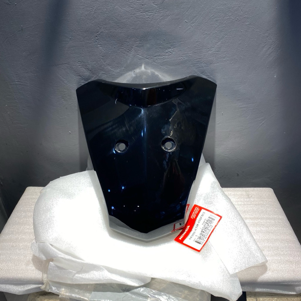 COVER TAMENG DASI HONDA SUPRA X 125 BATMAN HITAM ORIGINAL AHM 64500 KTM 850FMB