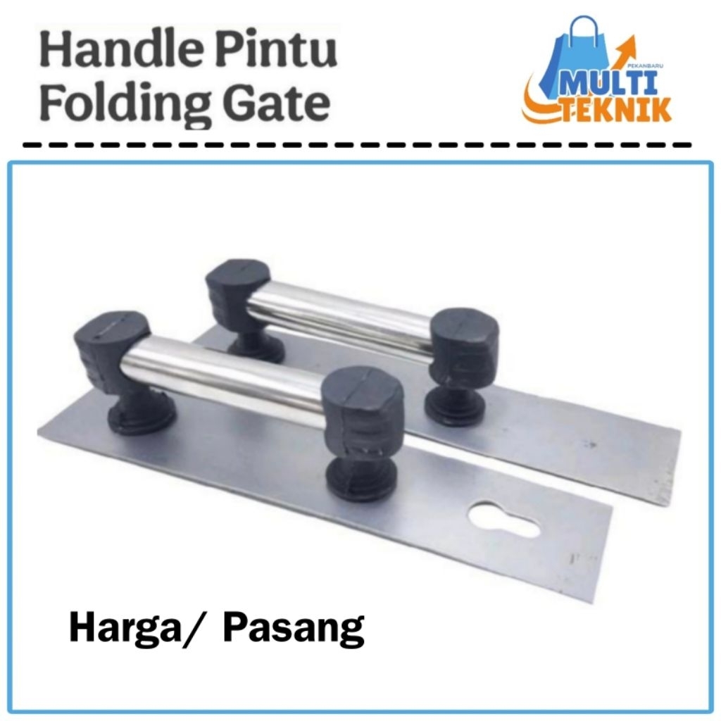 Handel Handle Stainless Combined Gagang Tarikan Pintu Ruko Folding Gate Besi Harga/Pasang
