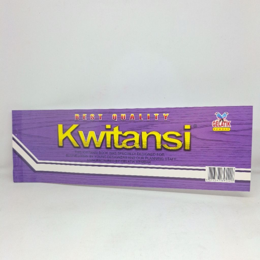 

1 Biji Buku Kwitansi Gelatik Kembar – Besar