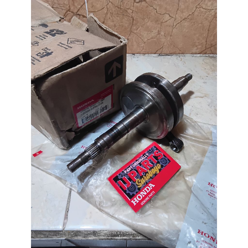 13000 KPH 880 CRANK SHAFT COMP AS KRUK SUPRA X125 KARISMA 125 ORIGINAL AHM