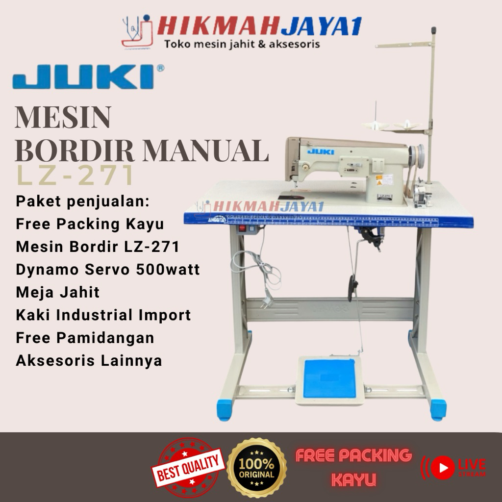 Mesin Bordir Manual Second