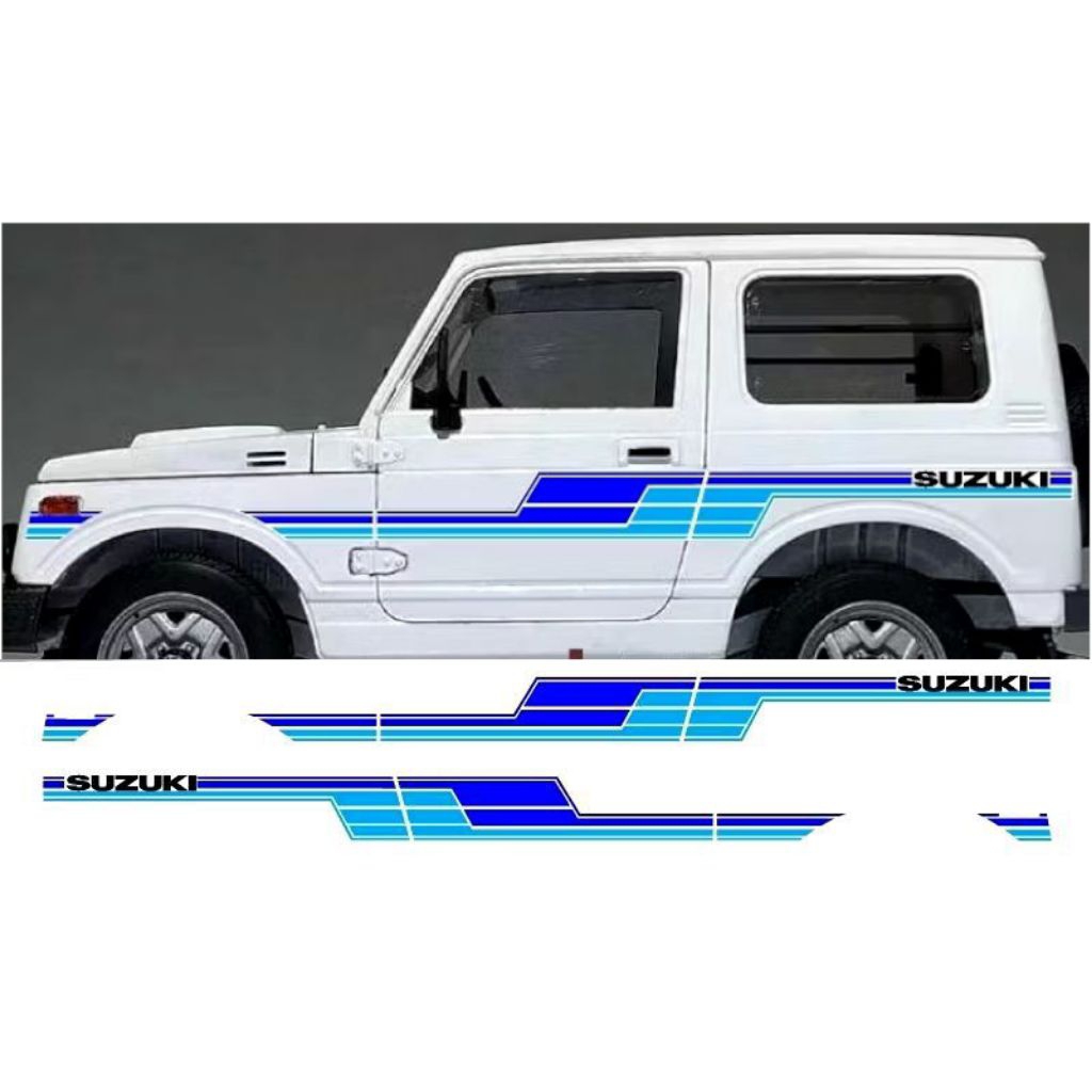 Sticker striping mobil suzuki katana jimny japan jdm STIKER STRIPING MOBIL SUZUKI JIMNY KATANA JAPAN