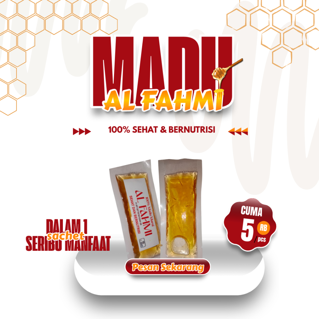 

Madu Al fahmi kemasan sachet 20ml