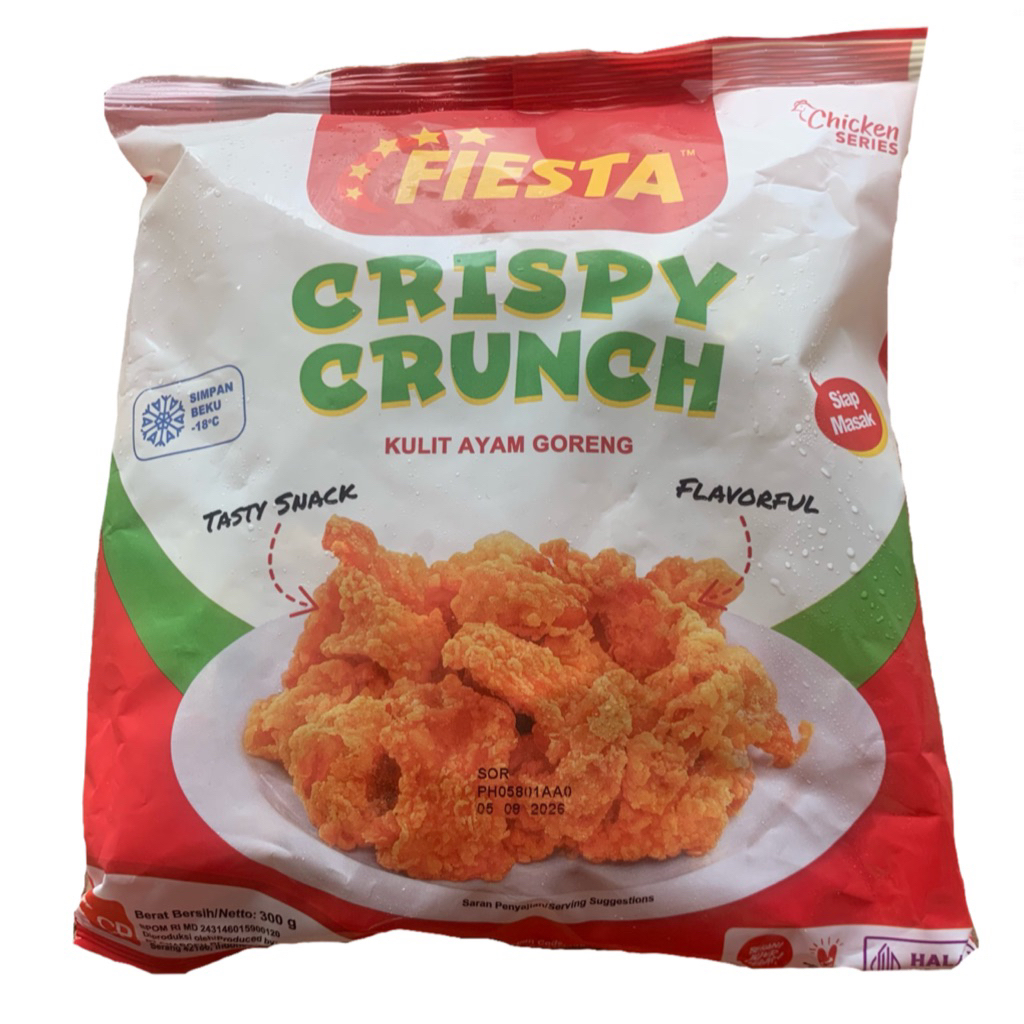 

Fiesta Crispy Crunch / Kulit Ayam 400Gr