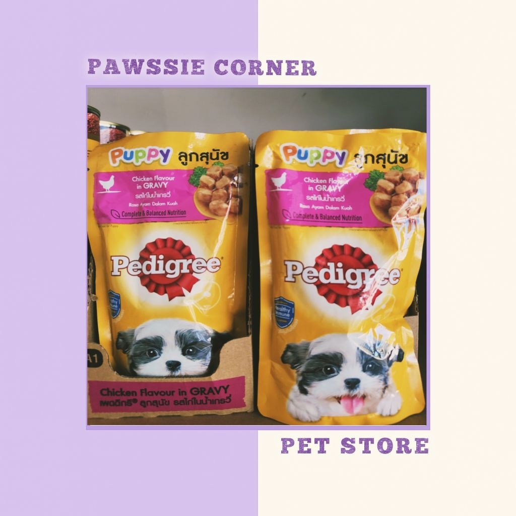 PEDIGREE ADULT & PUPPY WET FOOD 130 GRAM