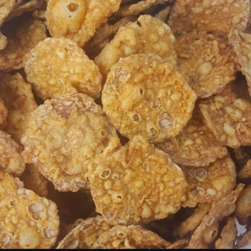 

Keripik Tempe Tepung Berbumbu Renyah dan Gurih 500gram