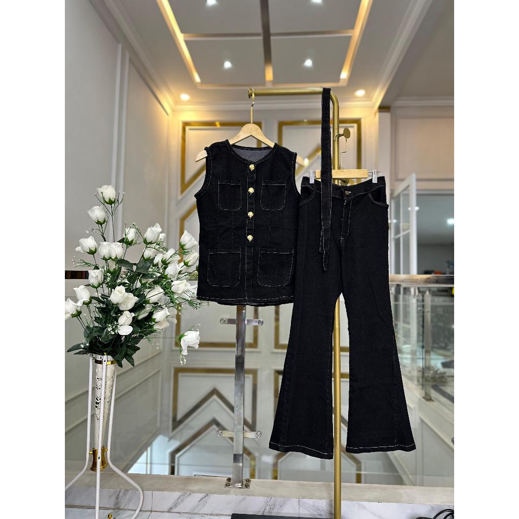 Ella Trendy One set Celana 2 in 1 Setelan Celana Anita