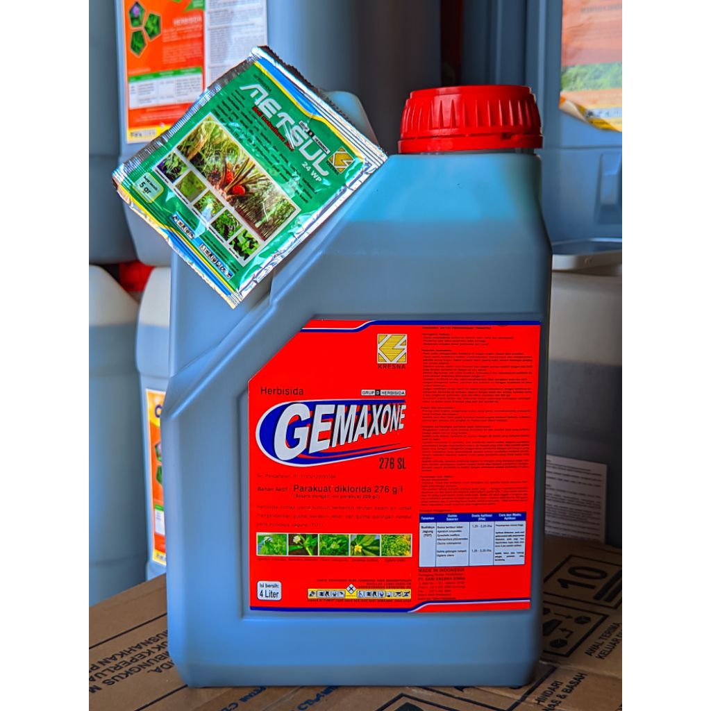 Herbisida Gemaxone 276 SL 4 Liter
