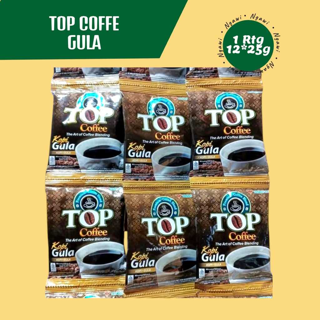 

Top Kopi Gula 1renceng Isi 12pcs 25gr