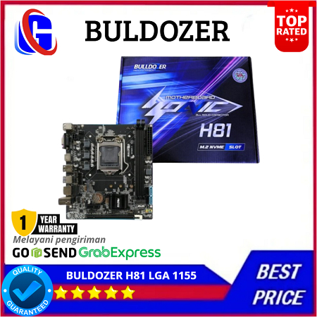 MOTHERBOARD H81 BULLDOZER LGA 1150