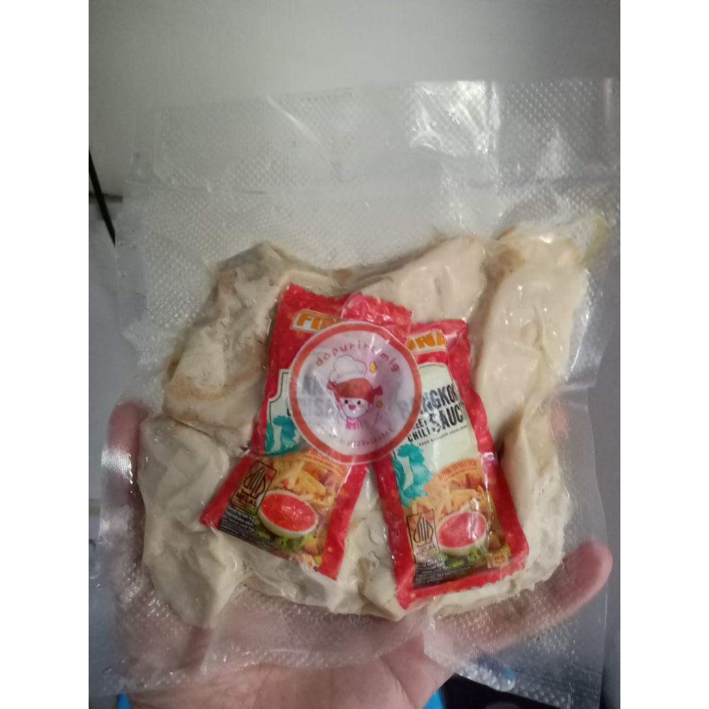 

TAHU WALIK ISI KEJU LUMER BY DAPUR MAMA IRA 100% DAGING AYAM HALAL 1 PACK ISI 10 FREE SAUS