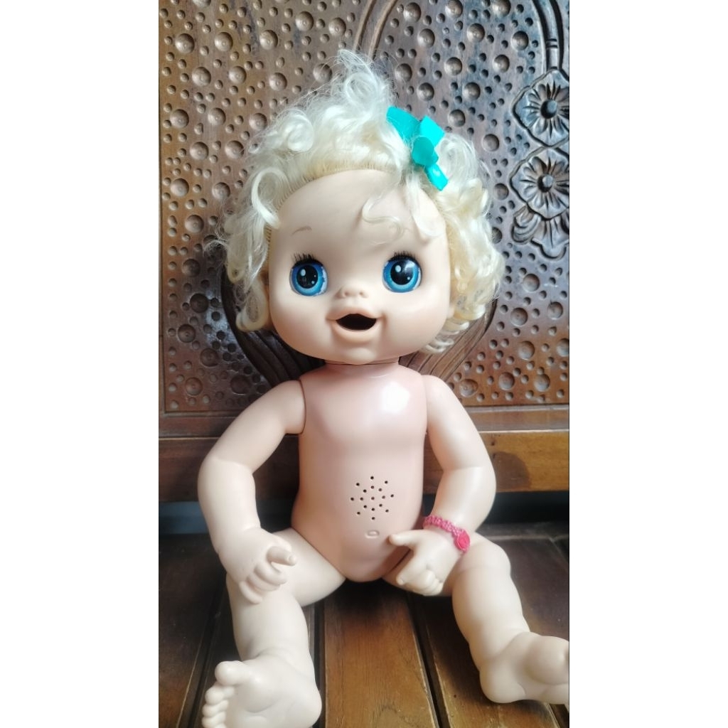 baby alive caucasian OFF Rare TUTUP ADA.