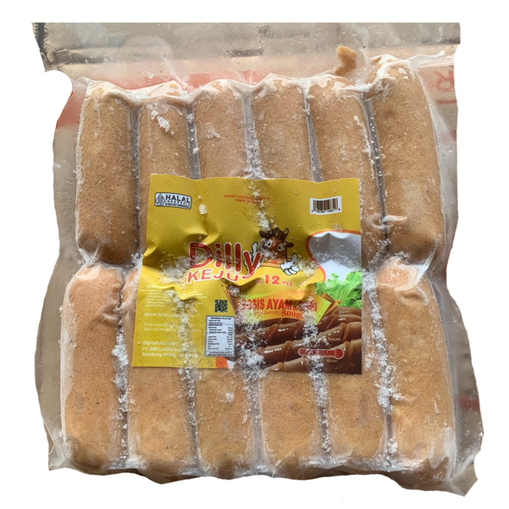 

Sosis Dilly Keju Isi 12Pcs