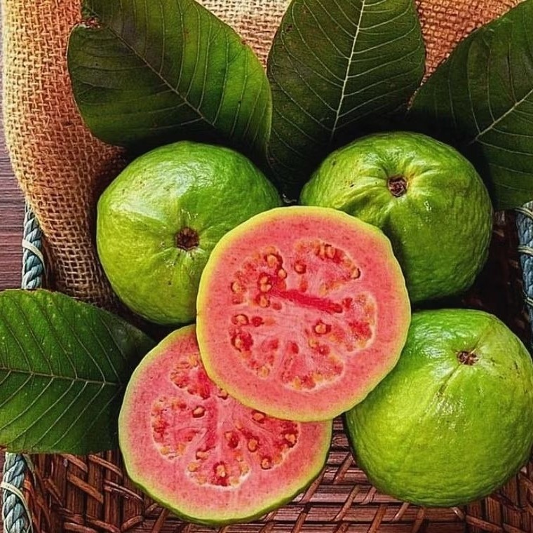 

Buah jambu Biji bangkok merah super 1kg