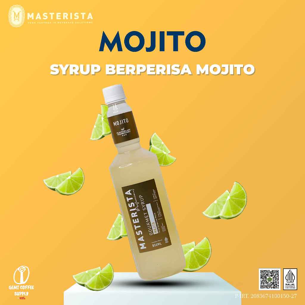 

Masterista Flavour Syrup - Mojito 850ml