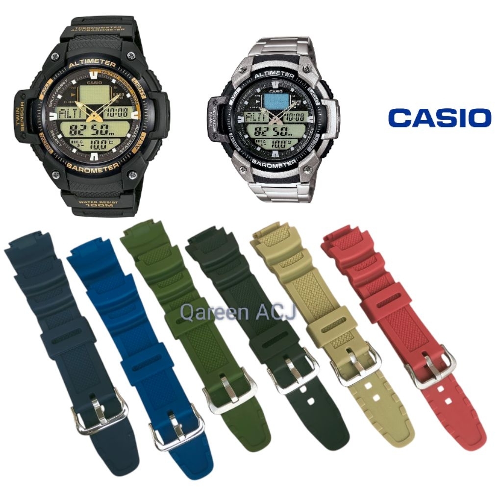 Tali Jam Tangan Casio SGW400H SGW-400H Strap Jam Tangan Casio SGW-400 SGW400