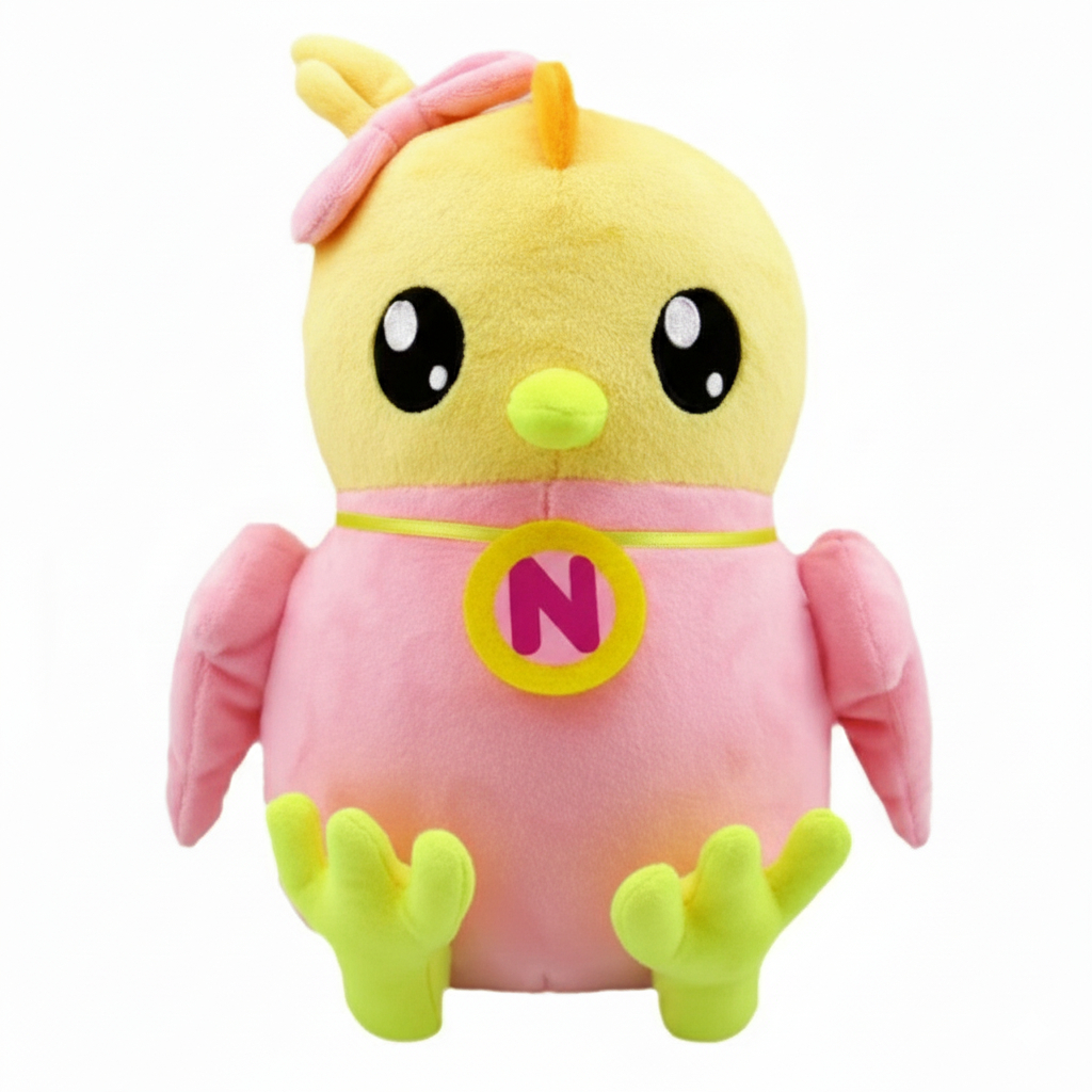 Mainan Boneka Karakter Nana Didi And Friends Toy World Original Premium Kain Yelvo 100 % PP Cotton