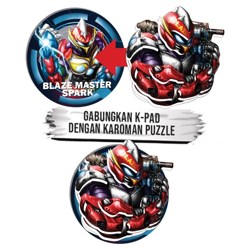 Mainan Anak K-Pad Crazy Birds & Karoman 30 Sachet Pelicin