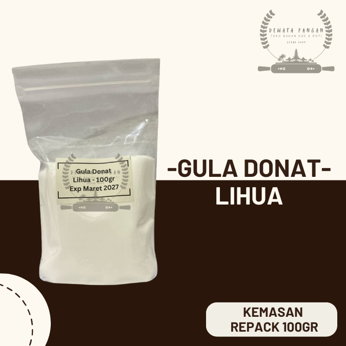 

[A3] Gula Dextrose Lihua / Gula Donat / Gula Dingin / Gula Halus Kemasan 100g