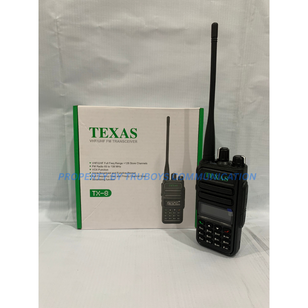 HT TEXAS TX-8 VHF